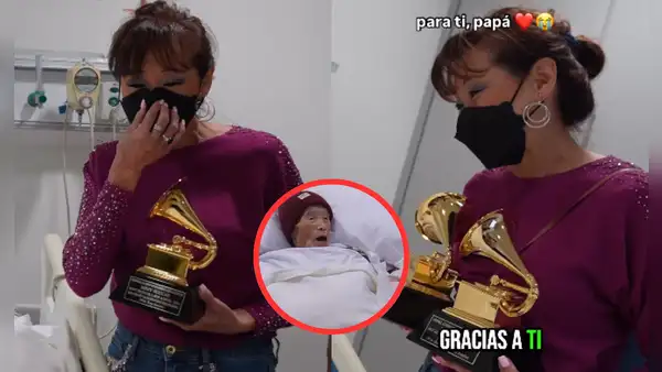 Mimy Succar se quiebra al darle conmovedora sorpresa a su padre postrado en cama: "Está delicado de salud"