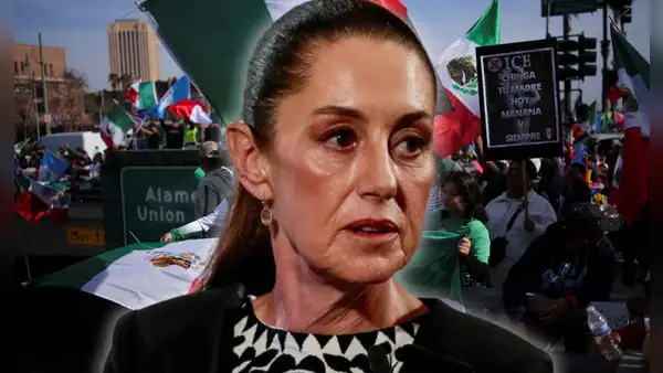 Claudia Sheinbaum confirma arresto de 61 mexicanos en protestas contra redadas en Los Ángeles: "En contacto con el consulado"