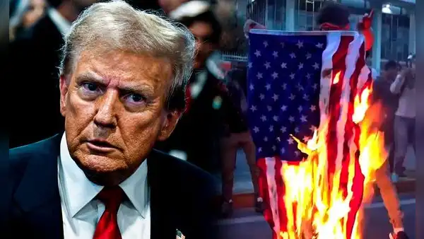 Donald Trump y su propuesta de ley para castigar con este tiempo de cárcel a quienes quemen la bandera de EEUU en protestas