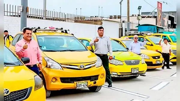 ATU implementa la 'marcha blanca' para que taxistas cumplan con el pintado de color amarillo hasta esta fecha