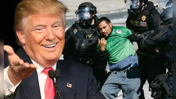 Donald Trump respalda a ICE y los llama "héroes": culpa a Joe Biden y a Gavin Newsom por "invasión" de inmigrantes en EEUU