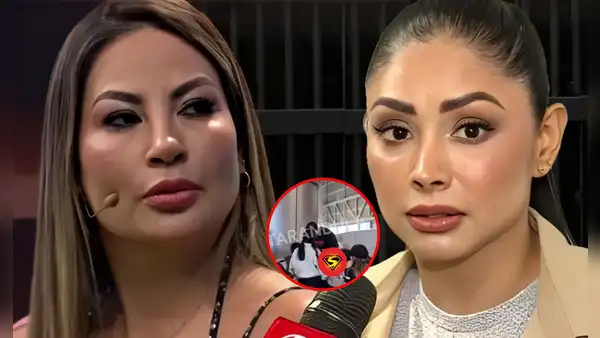 Pamela López se encuentra con Pamela Franco en aeropuerto y la acusa: "No te permito que fotografíes a mis hijos”