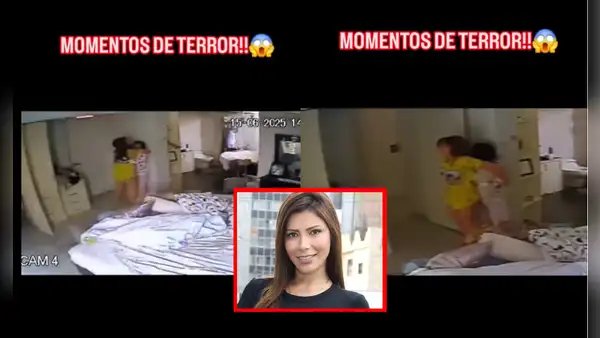 Milena Zárate expone impactante video del fuerte sismo de 6,1 mientras protegía a su hija y mascota: “Se nos iba a caer el techo”