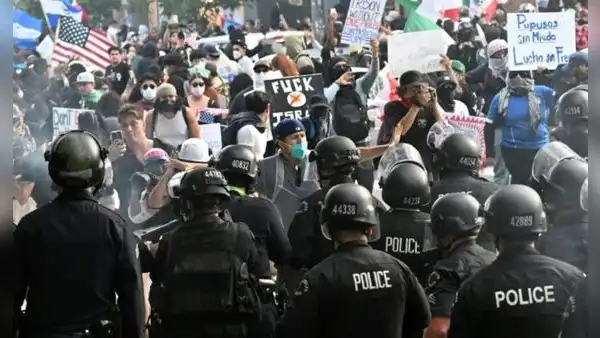 En California, piden salida inmediata de tropas federales en protestas contra Donald Trump e ICE
