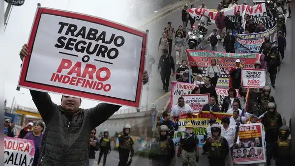 Paro de transportistas HOY EN VIVO: gremios realizarán concentración en Plaza San Martín