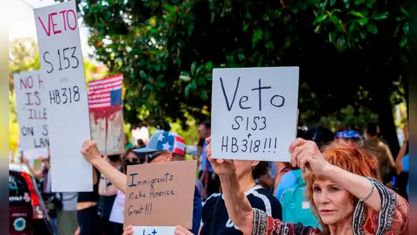 No quieren más redadas: exigen al gobernador de este estado en EEUU vetar los proyectos de ley que amplían la cooperación con ICE