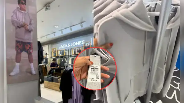 Peruana se sorprende por los precios de la marca de ropa de Jorge Luna y se vuelve viral: "Más barato es Adidas"