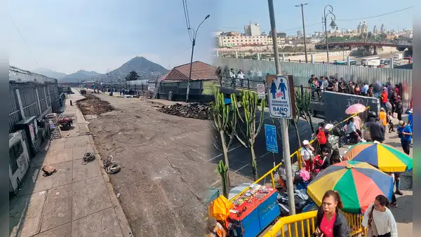 Desalojan a comerciantes del puente Balta en el Cercado de Lima tras intervención de la MML