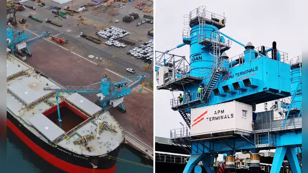 Puerto del Callao prueba moderno sistema para la descarga de granos: será el terminal más rápido de Sudamérica