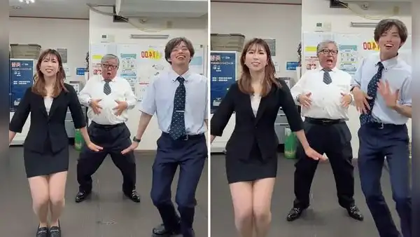 Japoneses bailan 'Como una boa' de Corazón Serrano para celebrar que Japón exoneró visas a peruanos
