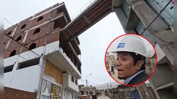 Ingeniero descubre puente, sobre la calle, que une dos casas en Ancón: “Tienen que demolerlo”