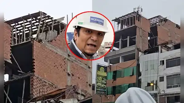 Ingeniero expone fallas en edificio de 9 pisos en Ancón y comenta que lo construyeron como "jugando con legos": "Muy irregular"
