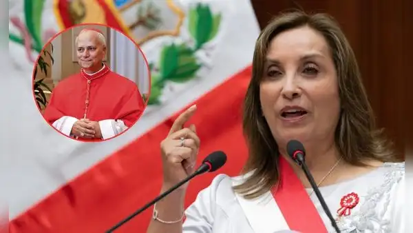 Dina Boluarte no asistió a misa en honor al Papa León XIV, pese a que insistió en visitarlo en el Vaticano