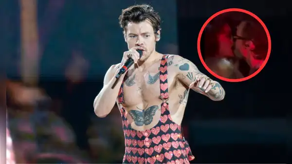 ¿Quién sería la joven a la que besó Harry Styles en el  festival Glastonbury 2025?