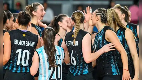 Argentina derrotó 3-0 a Chile por la fecha 2 de la Copa América de Vóley 2025