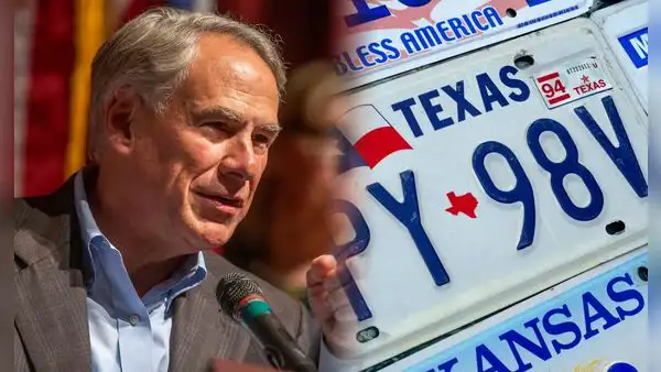 La ley firmada en Texas: Greg Abbott cambia las placas de los vehículos, decisión que puede afectar a conductores