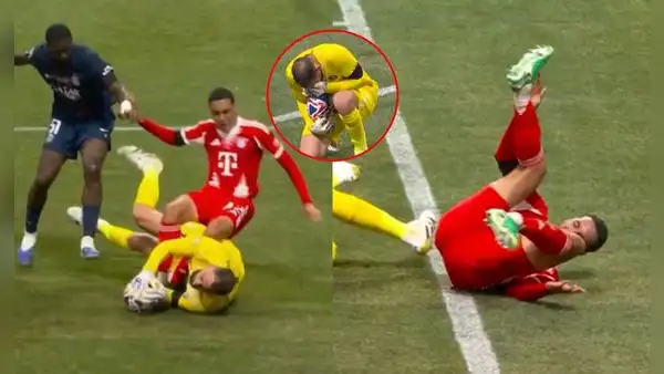 ¡Escalofriante! Musiala sufre terrible lesión tras fuerte impacto de Donnarumma en el PSG vs Bayern Múnich: su tobillo se dobló