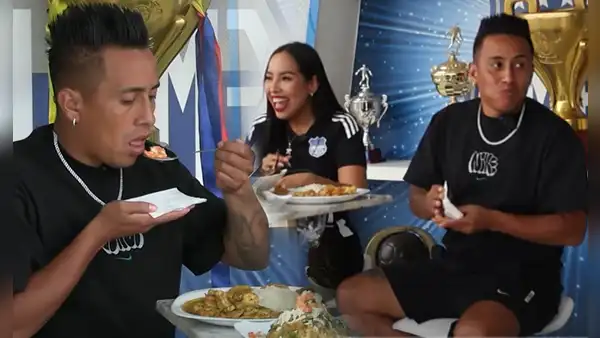 La reacción de Christian Cueva al probar ceviche ecuatoriano con salsa de tomate y mostaza: "Está..."