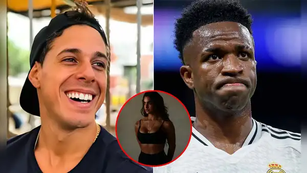 Hugo García hace polémico TikTok en medio de salidas entre Vinicius Jr. e Isabella Ladera: "De cerca es más feo todavía"