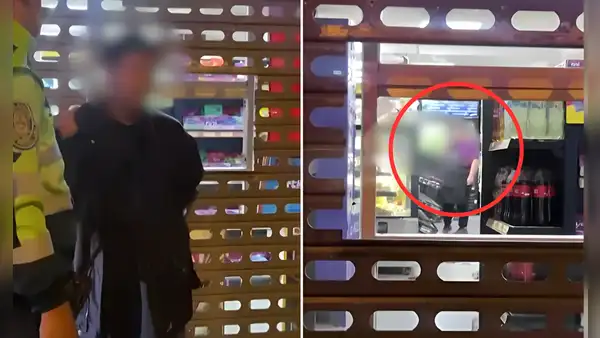 Trabajadora de minimarket es rescatada por la Policía tras ser retenida por delincuente en Comas