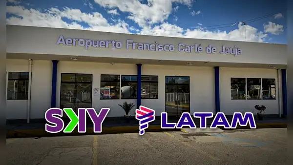 SKY Airlines y Latam reinician vuelos hacia el aeropuerto de Jauja luego de 3 meses de suspensión
