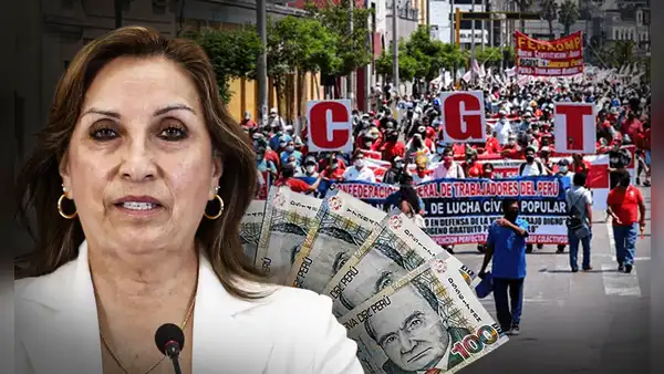 CGTP exige derogar decreto que aumentó sueldo de Dina Boluarte a S/35.568 mensuales: "Es un insulto al país"