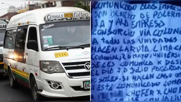 Extorsiona desde la cárcel: alias 'Tito' reaparece y amenaza de muerte a choferes en Callao por S/10 al día