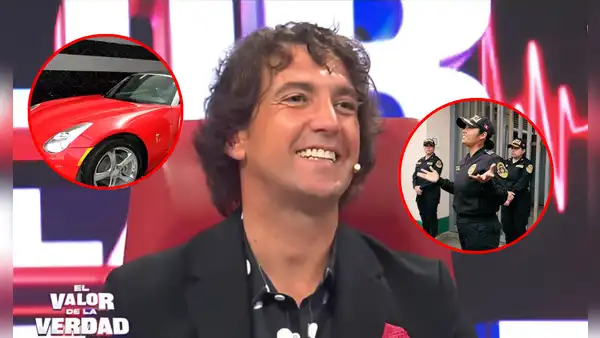 Antonio Pavón confesó en ‘El Valor de la Verdad’ que su ‘choque y fuga’ le robó su auto: "Los policías se vacilaban"
