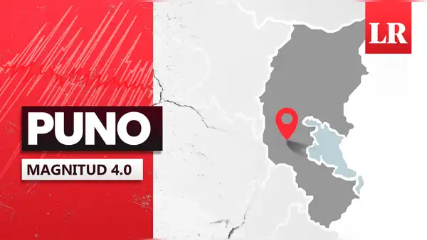 Temblor de magnitud 4,0 se sintió en Puno hoy, según IGP