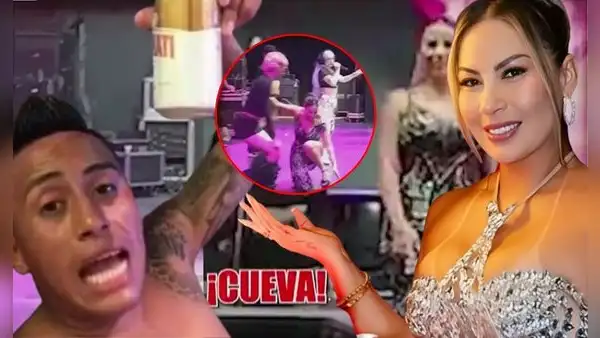 Pamela López vivió momentos incómodos en evento: se cayó en el escenario y el público le recordó a Christian Cueva
