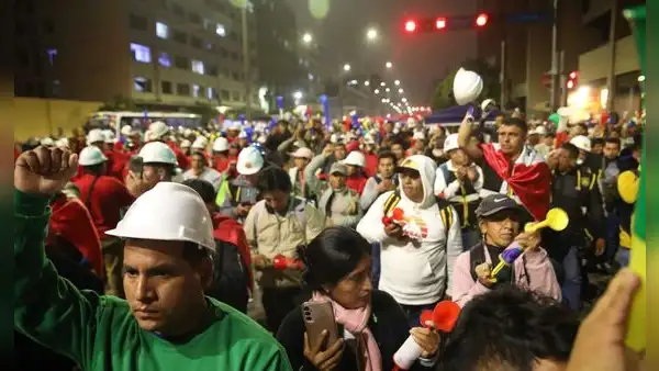 Ley Mape: así fue la reacción de los mineros artesanales tras el rechazo de norma en el Congreso