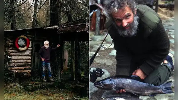 Ken Smith, el ermitaño que lleva más de 40 años viviendo aislado en un bosque de Escocia sin electricidad ni agua potable
