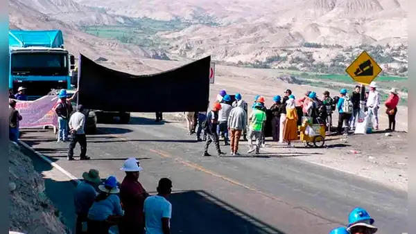 Arequipa: paro de mineros deja el primer fallecido tras enfrentamiento con la Policía