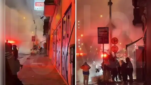 Gran incendio consume casonas en La Victoria cerca a la av. Grau: más de 10 unidades de bomberos en la emergencia