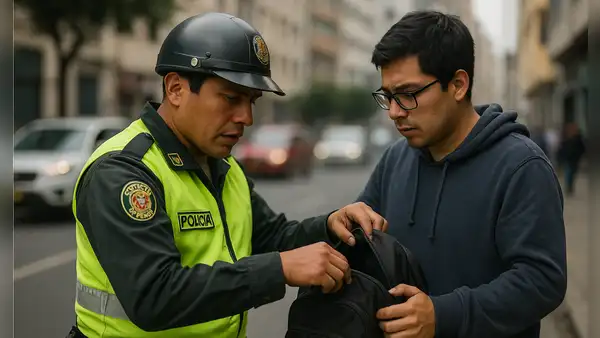 Abogada aclara si la Policía puede revisar mis objetos personales en la calle: ¿cuáles son las condiciones?