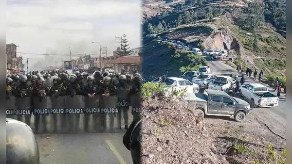 Poder Judicial dicta detención preliminar para ocho detenidos durante protestas mineras y bloqueos de vías en Panamericana Sur