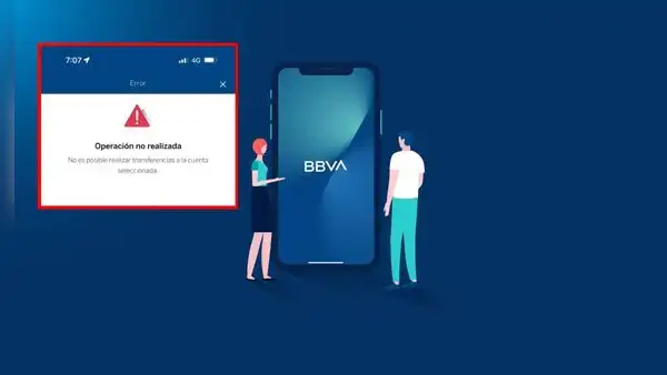 Aplicativo móvil del BBVA se cayó hoy lunes 14 de julio: "Tenemos una intermitencia"
