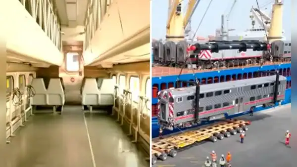 Así lucen por dentro los trenes Caltrain de López Aliaga: solo serán exhibidos sin marcha blanca tras llegar de EE. UU.