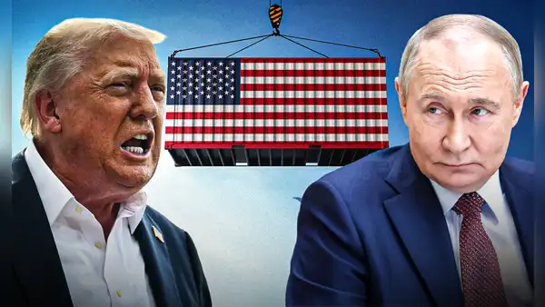 Trump evita llamar "asesino" a Putin, pero lo tilda de "tipo duro" tras amenazas de aranceles a Rusia