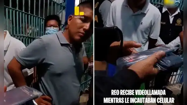 Reo recibe videollamada de una mujer, mientras Fiscalía realizaba operativo en penal de Piura: “Aló, no te veo”