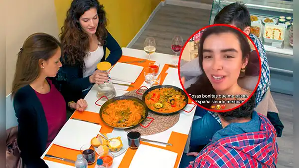 Mexicana abre un negocio en España y un detalle de sus vecinos se vuelve viral: "Han traído una paella gratis"