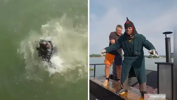 'Speed’, famoso streamer de EE.UU., se prende fuego durante una transmisión en vivo y salta al mar