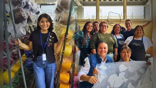 Dejó la universidad para emprender en Gamarra y trabaja con internas del penal de Santa Mónica: "Reciclamos las prendas desechadas"