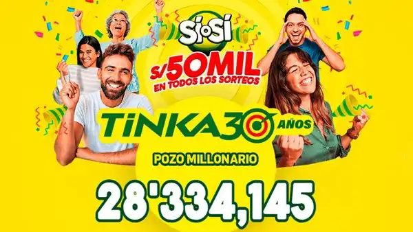 ¡No reventó el Pozo Millonario! La Tinka 16 de julio 2025: conoce los números ganadores