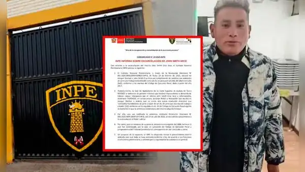 INPE responde al Poder Judicial sobre liberación de 'Jhon Pulpo' y dispone "revisar el procedimiento aplicado"