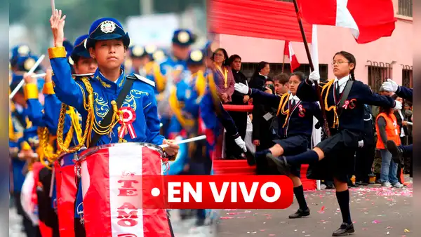 Desfile escolar por Fiestas Patrias 2025 EN VIVO: todos los pasacalles en distritos de Lima, cierre de vías y más