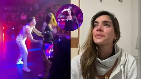 Korina Rivadeneira es víctima de tocamientos indebidos por parte de bailarín y se retira indignada de una función de circo