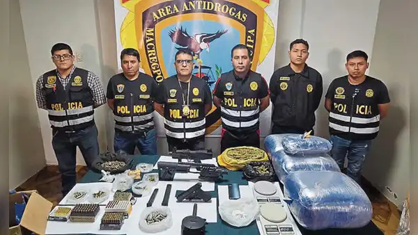 Autoridades detectan red de tráfico de armas en Arequipa: usaban encomiendas para mover armamento ilegal