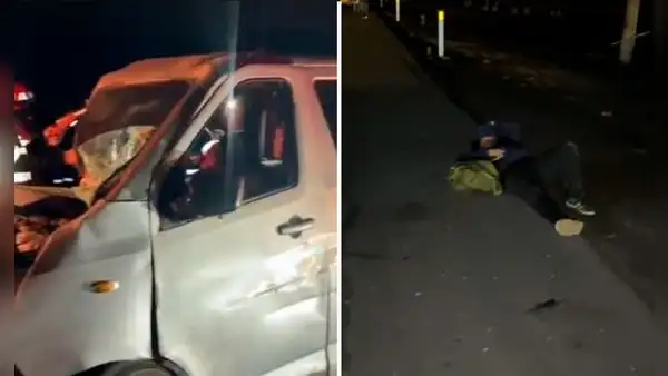 Aparatoso choque entre miniván y camión deja varios heridos de gravedad en el km 52 de la Panamericana Sur