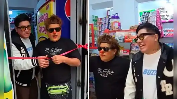 Sideral inaugura tienda para su mamá y 'dibujitos' lo molestan: "Ya sé donde iré a pedir fiado"